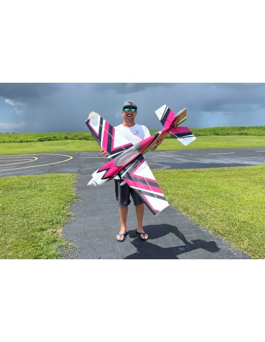 Extremeflight-RC EXTRA NG 49" Rosa/Blanco ARF