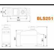 Servo BLS251 Brushless Digital 2