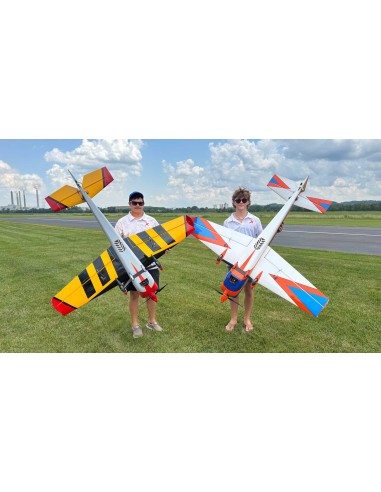 Extremeflight-RC SLICK 580 67" RXR Azul/Blanco ARF