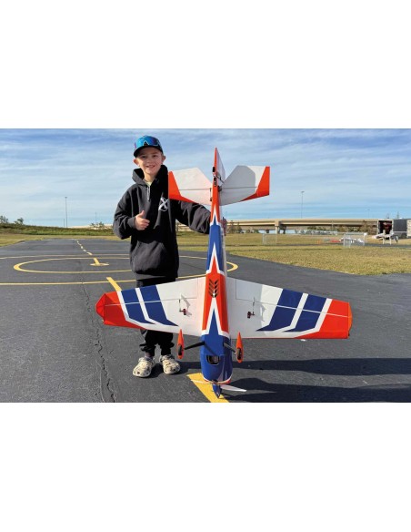 EXTREMEFLIGHT-RC EXTRA 260 49" Naranja/Blanco RXR (Receptiente Listo)