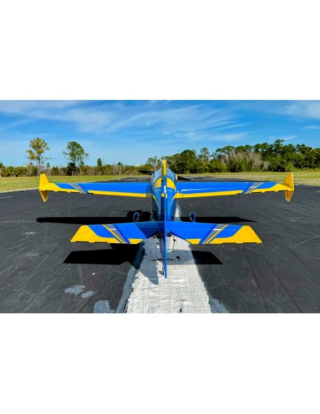 EXTREMEFLIGHT-RC EDGE 540 67" listo Receptor RXR azul/amarillo