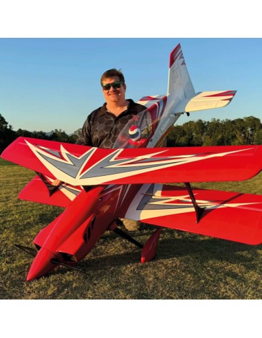 EXTREMEFLIGHT-RC PEREGRINE Doppeldecker 70cc Rot/Weiss ARF