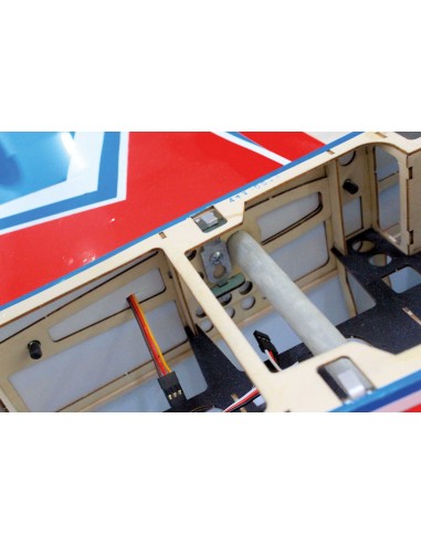LÁSER 48’ ARF 30E Azul/Rojo Modelos de gaviotas ( Modelos SG)