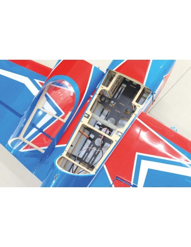 LÁSER 48’ ARF 30E Azul/Rojo Modelos de gaviotas ( Modelos SG)