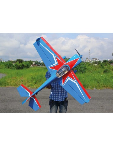 LÁSER 48’ ARF 30E Azul/Rojo Modelos de gaviotas ( Modelos SG)