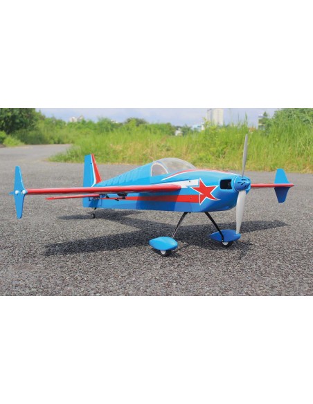 LÁSER 48’ ARF 30E Azul/Rojo Modelos de gaviotas ( Modelos SG)