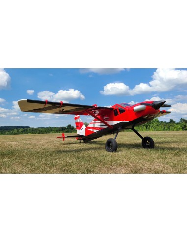 Turbo Bushmaster 140" (120CC), Red/Black ARF Kit