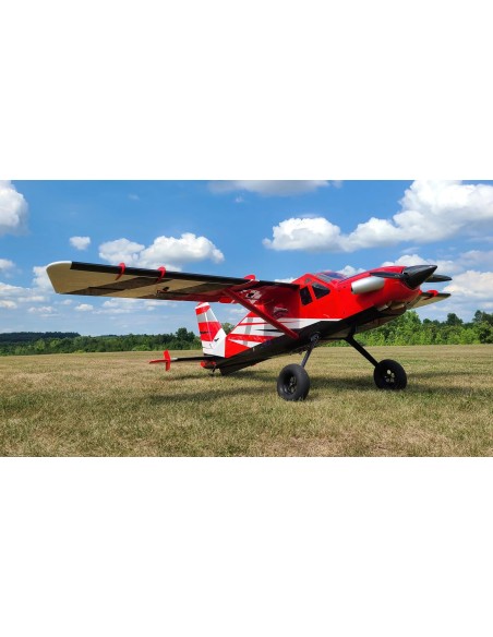 Turbo Bushmaster 140" (120CC), Red/Black ARF Kit