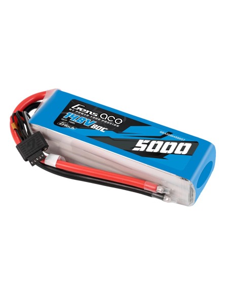 Gens Ace G-Tech 5000mAh 14.8V 80C 4S1P Lipo Battery(F5B)