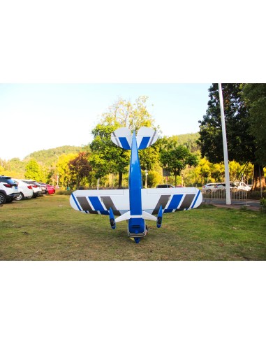 Piloto RC - Pitts Special S2B 87", Kit ARF Azul/Blanco/Gris (Esquema 02)