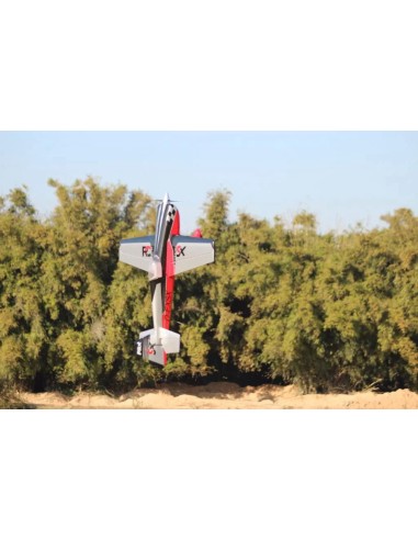 Extra 330SX 75" (1900mm), Rojo/Plata/Negro ARF Kit (Esquema 01)