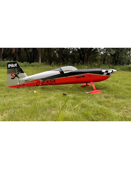 Piloto RC - Edge 540 75", rojo/blanco/negro ARF Kit (Esquema 01)