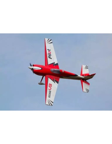 Piloto RC - Edge 540 75", rojo/blanco/negro ARF Kit (Esquema 01)