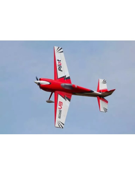 Piloto RC - Edge 540 75", rojo/blanco/negro ARF Kit (Esquema 01)