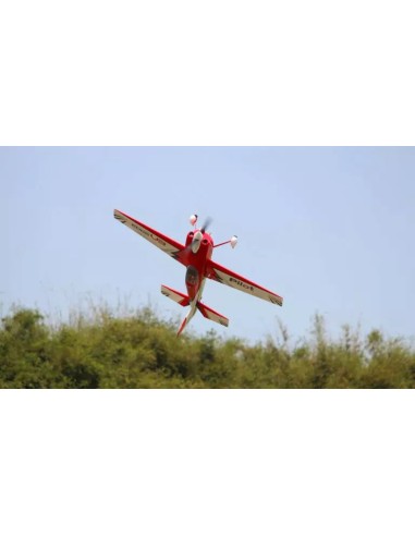 Piloto RC - Edge 540 75", rojo/blanco/negro ARF Kit (Esquema 01)
