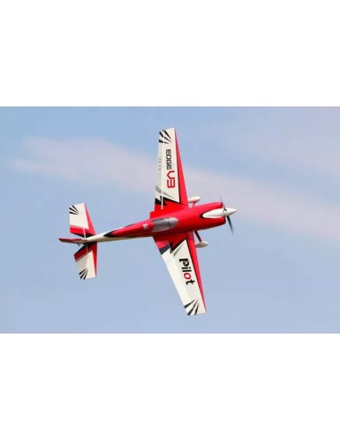 Piloto RC - Edge 540 75", rojo/blanco/negro ARF Kit (Esquema 01)