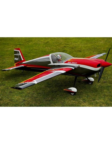 Pilot RC - Slick 67", Kit ARF rojo/gris/blanco (Esquema 05)
