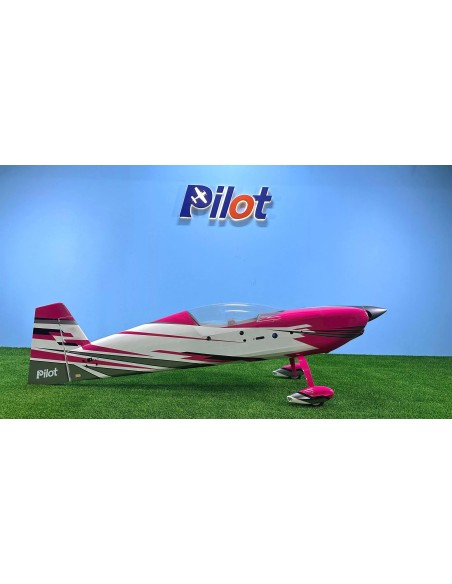 Pilot RC - Kit ARF Extra NG 78", rosa/blanco/gris (Esquema 10)