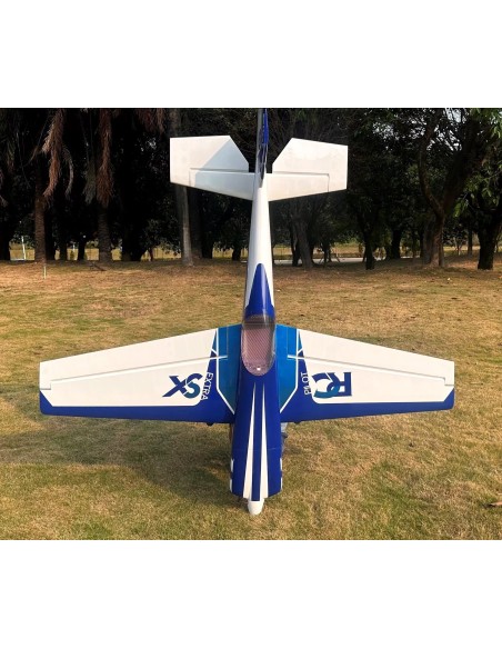 Pilot RC - Extra 330SX 75" (1900 mm), Kit ARF azul/blanco (Esquema 03)