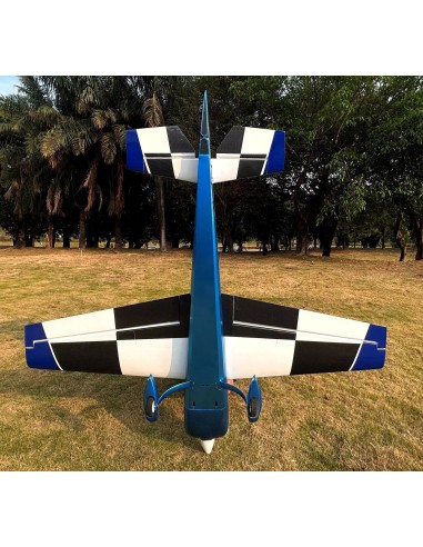 Pilot RC - Extra 330SX 75" (1900 mm), Kit ARF azul/blanco (Esquema 03)