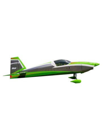 Pilot RC - Slick 84", Kit ARF Verde/Gris/Rojo (Esquema 04)