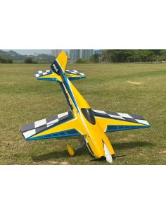 Pilot RC - Edge 540 75", Yellow/Blue/Grey ARF Kit (Scheme 02