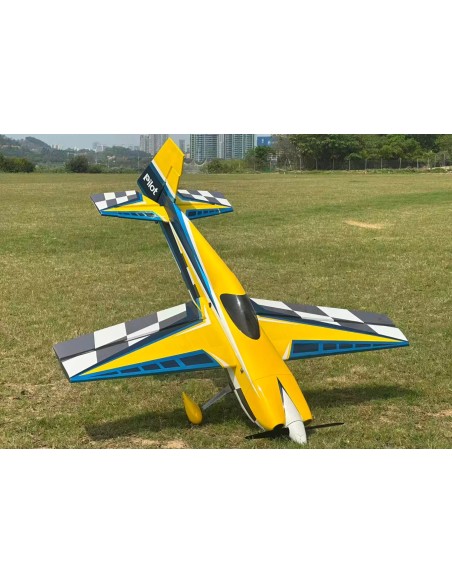 Pilot RC - Edge 540 75", Yellow/Blue/Grey ARF Kit (Scheme 02