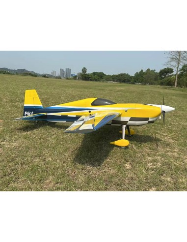 Pilot RC - Edge 540 75", Yellow/Blue/Grey ARF Kit (Scheme 02