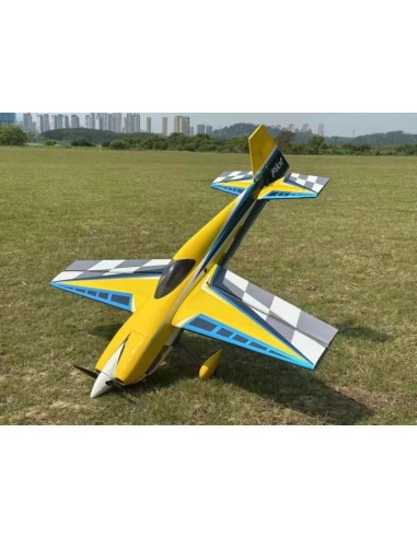 Pilot RC - Edge 540 75", Yellow/Blue/Grey ARF Kit (Scheme 02
