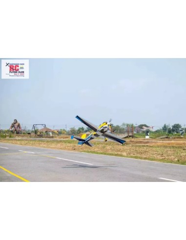 Pilot RC - Edge 540 75", Yellow/Blue/Grey ARF Kit (Scheme 02
