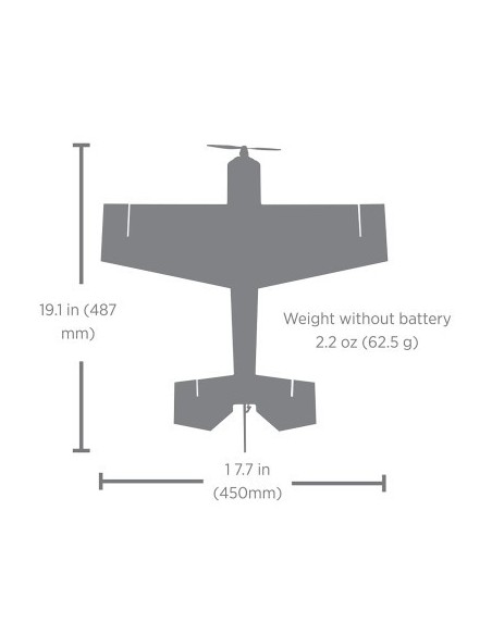 UMX Eratix 3D FF (Flat Foamy) 450mm BNF