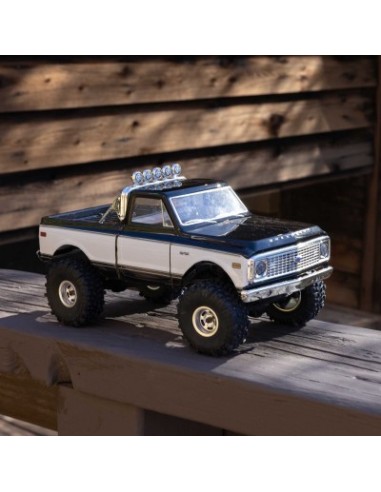 1-24 SCX24 1971 Chevrolet C10 4WD Truck RTR Black