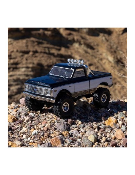 1-24 SCX24 1971 Chevrolet C10 4WD Truck RTR Black