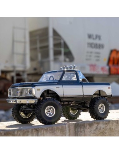 1-24 SCX24 1971 Chevrolet C10 4WD Truck RTR Black