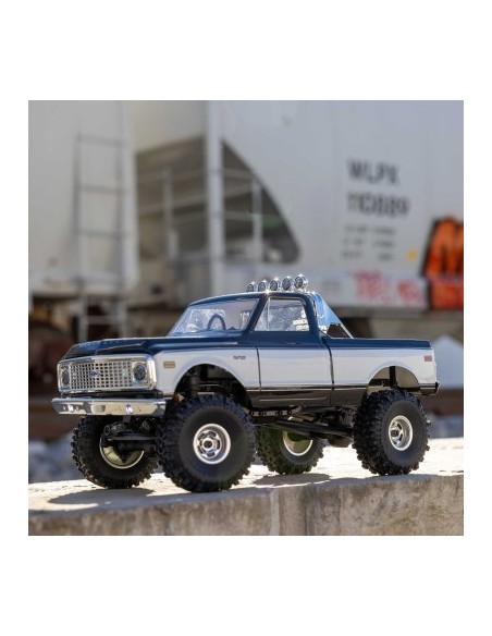 1-24 SCX24 1971 Chevrolet C10 4WD Truck RTR Black