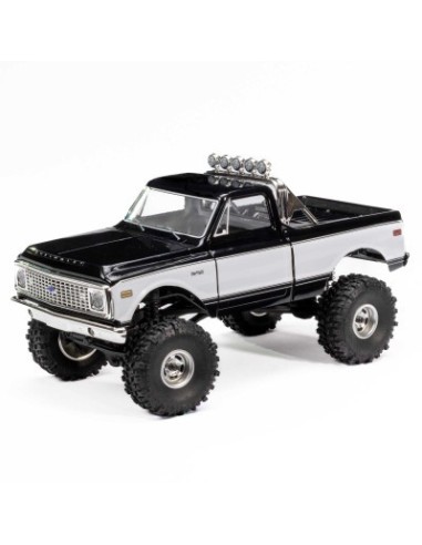 1-24 SCX24 1971 Chevrolet C10 4WD Truck RTR Black