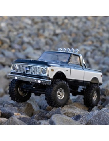 1-24 SCX24 1971 Chevrolet C10 4WD Truck RTR Black