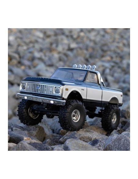 1-24 SCX24 1971 Chevrolet C10 4WD Truck RTR Black