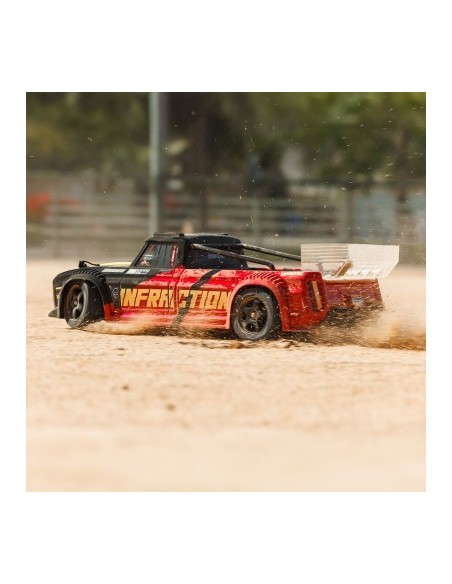 1-8 INFRACTION 223S DSC 4X4 RTR Brushless All-Road Street Bash Truck Black-Red