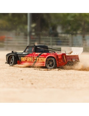 1-8 INFRACTION 223S DSC 4X4 RTR Brushless All-Road Street Bash Truck Black-Red