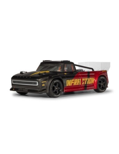 1-8 INFRACTION 223S DSC 4X4 RTR Brushless All-Road Street Bash Truck Black-Red