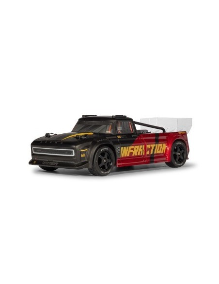 1-8 INFRACTION 223S DSC 4X4 RTR Brushless All-Road Street Bash Truck Black-Red