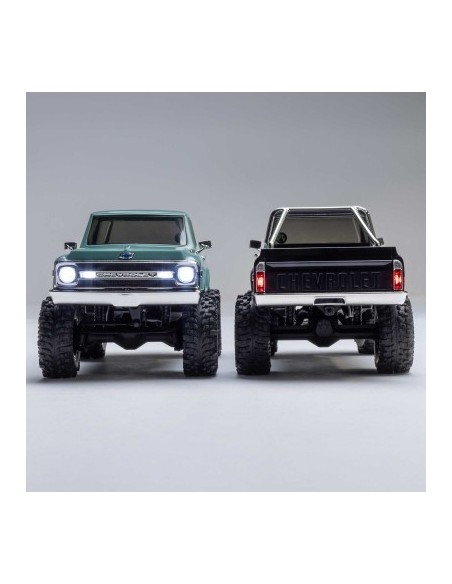 1/30 SCX30 Chevrolet K10 4X4 RTR Brushed Rock Crawler (Battery & Charger Included) Black
