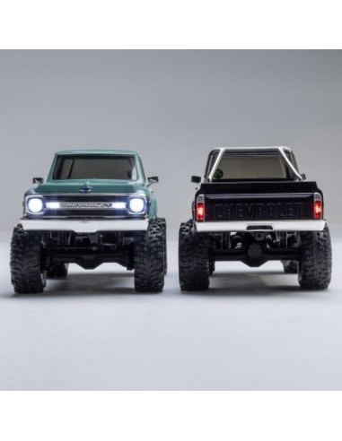 1/30 SCX30 Chevrolet K10 4X4 RTR Brushed Rock Crawler (Battery & Charger Included) Green