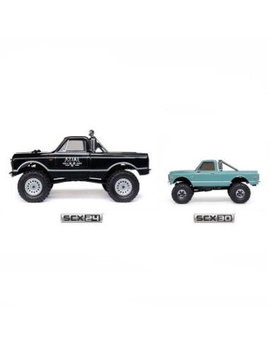 1/30 SCX30 Chevrolet K10 4X4 RTR Brushed Rock Crawler (Battery & Charger Included) Green