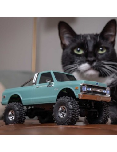 1/30 SCX30 Chevrolet K10 4X4 RTR Brushed Rock Crawler (Battery & Charger Included) Green