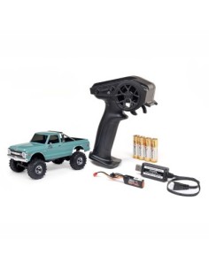 1/30 SCX30 Chevrolet K10 4X4 RTR Brushed Rock Crawler (Battery & Charger Included) Green