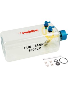 Depósito de gasolina Robbe Modellsport de 1600 ml con tapón de aluminio