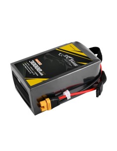 Paquete de baterías Lipo Tattu de estado semisólido de 30000 mAh 5C 44,4 V 12S1P con conector AS150U