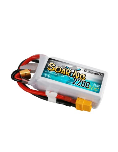 Gens ace 2200mAh 4S 20C 14.8V LiPo Battery with XT60 Plug